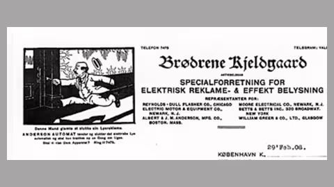 Brevhovede fra firmaet Brdr. Kjeldgaard